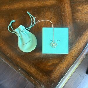 Tiffany & Co.  Silver Clover Necklace